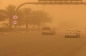 المركز الوطني للأرصاد ينبه من أتربة مثارة على أجزاء من الرياض