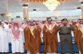 أمير جازان يؤدي صلاة الميت على المتوفين في حادث حريق بصامطة