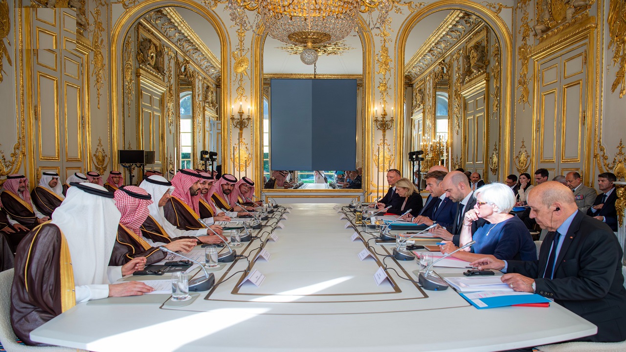 صدور بيان مشترك في ختام زيارة ولي العهد إلى فرنسا