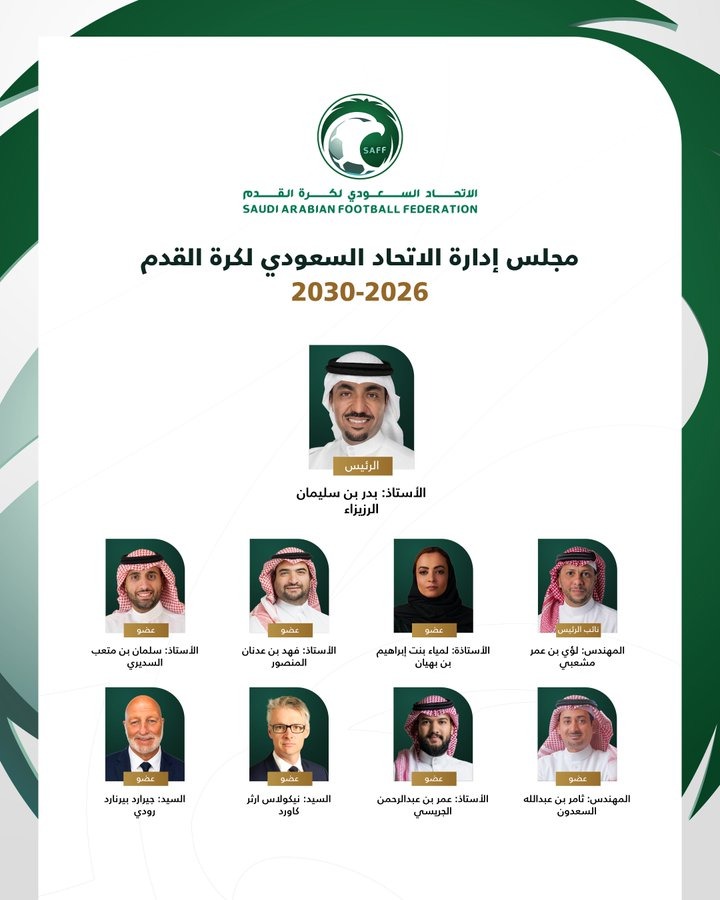 رسميا .. تزكية بدر الرزيزاء رئيسا للاتحاد السعودي لكرة القدم