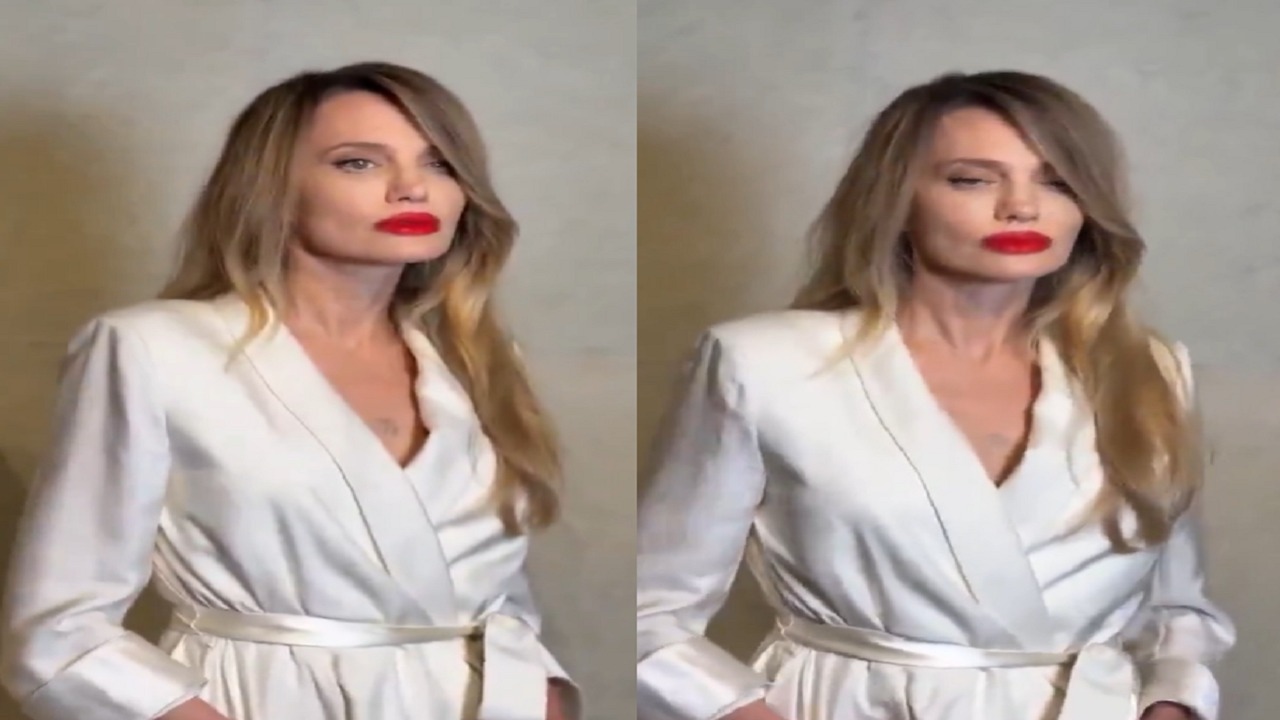 ملامح صادمة لـ أنجلينا جولي في أحدث ظهور .. فيديو