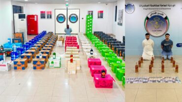 ضبط 3 متهمين بحوزتهم 1560 زجاجة كحول بالكويت