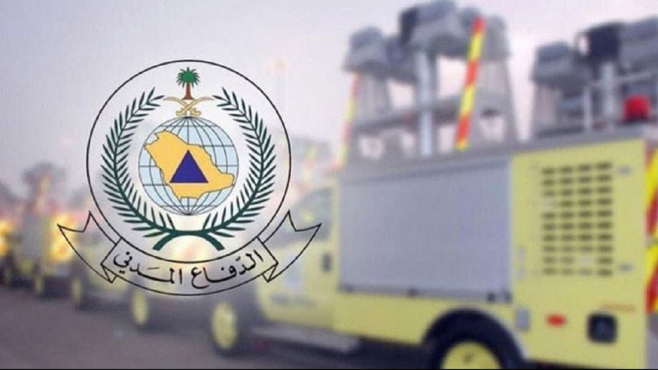 إخماد حريق اندلع في موقع غير مرخص بالرياض