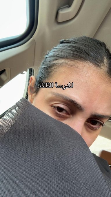 أسماء السياري توثق انهيارها مع بداية العام الدراسي : طفلي توحدي.. صور