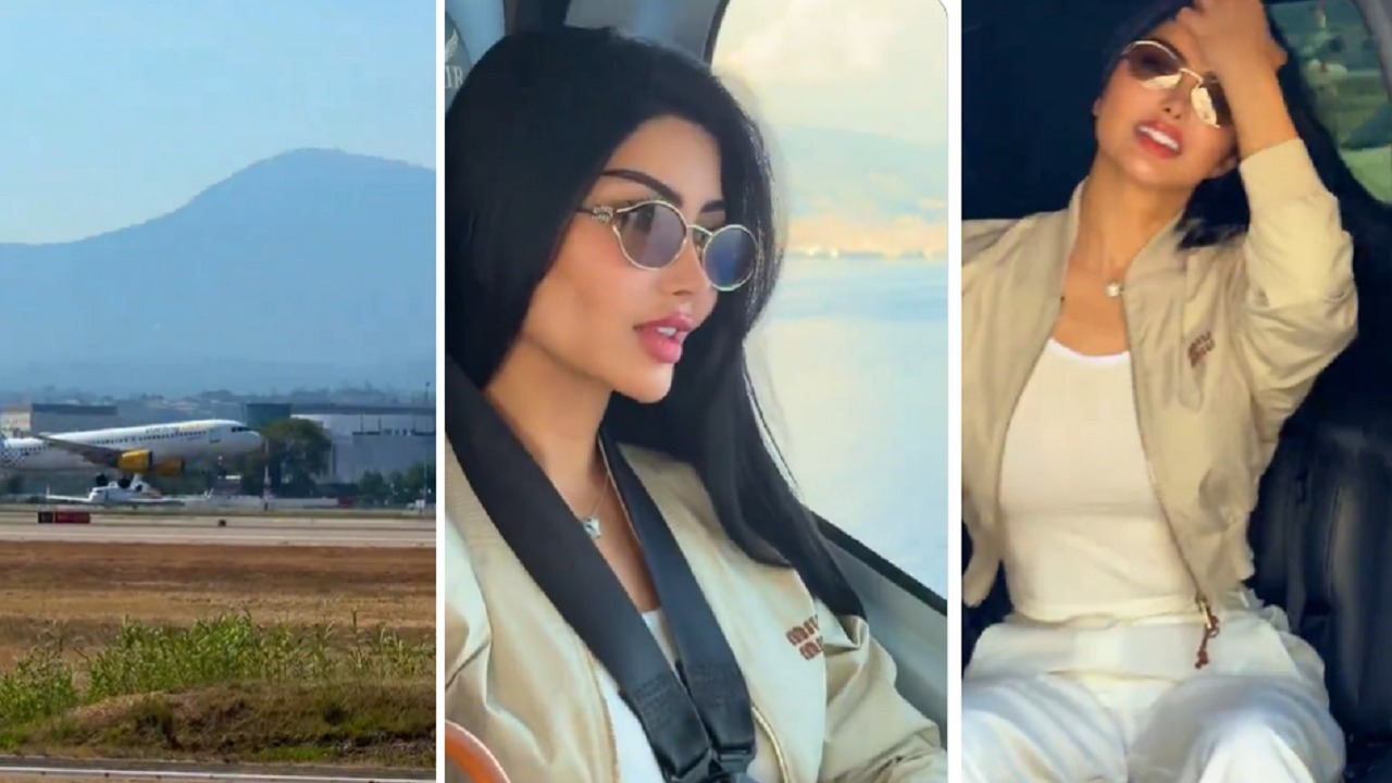 ملكة كابلي توثق رحلتها الصيفية .. فيديو