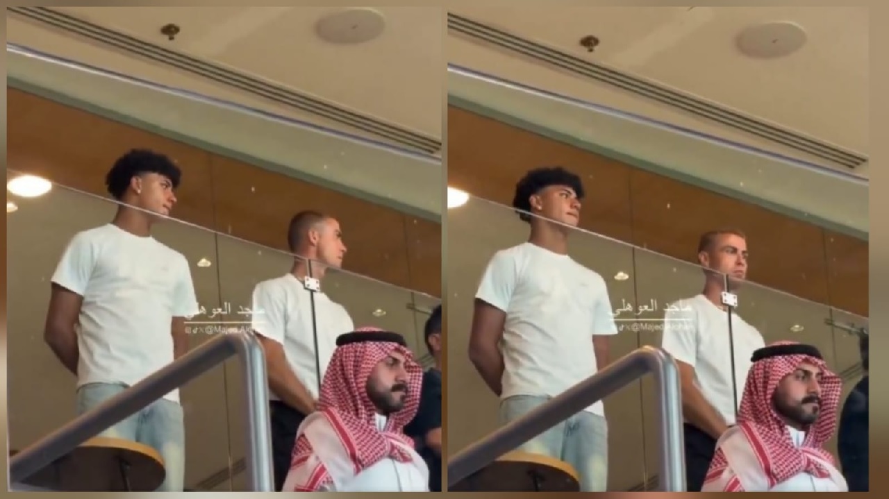 رونالدو ونجله يقفان احترامًا للنشيد الوطني .. فيديو