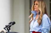 ميلانيا ترامب تعود للظهور بعد غياب شهر بمزحة : سمعت أنكم اشتقتم لي