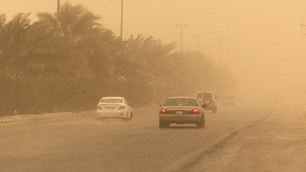 الأرصاد : استمرار الرياح المثيرة للأتربة حتى نهاية الأسبوع .. فيديو