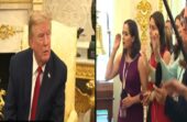 ترامب يقوم بتوبيخ مراسلة CNN بشكل حاد ويأمرها بالصمت .. فيديو