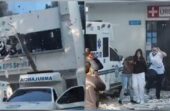 لحظة انهيار جزئي لمستشفى في كولومبيا إثر الزلزال.. فيديو
