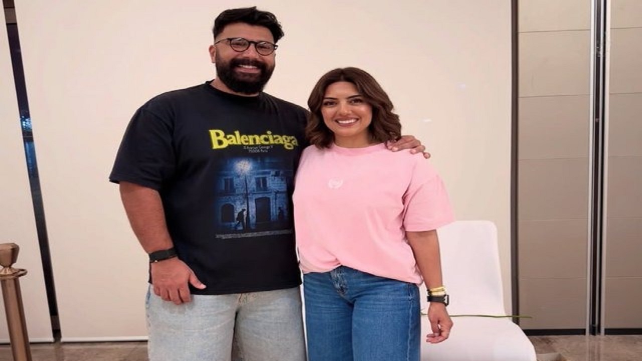 هيا عبدالسلام تهنئ زوجها بيوم ميلاده