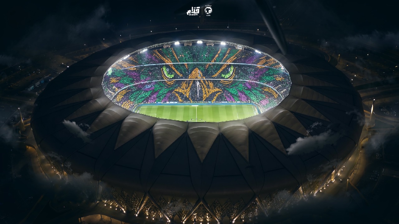 الكشف عن تيفو جماهير الأخضر في افتتاح خليجي 27