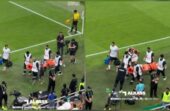 العقيدي يغادر مباراة الكويت بإصابة قوية في الرأس .. فيديو