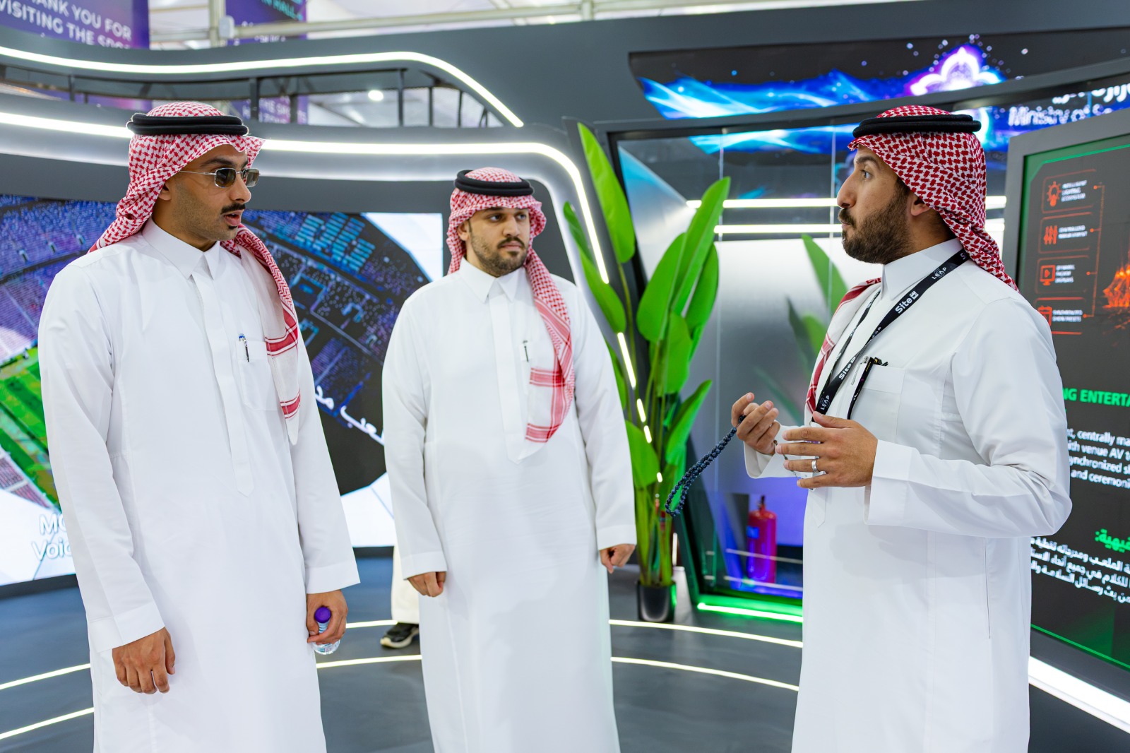 وزارة الرياضة تختتم مشاركتها في LEAP 2026..صور