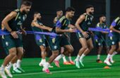 الأخضر يواصل تحضيراته لمواجهة الكويت بكأس الخليج