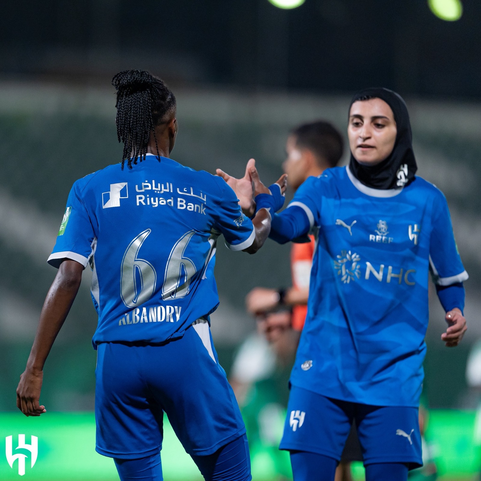سيدات الهلال يمطرن شباك الأهلي بتسعة أهداف