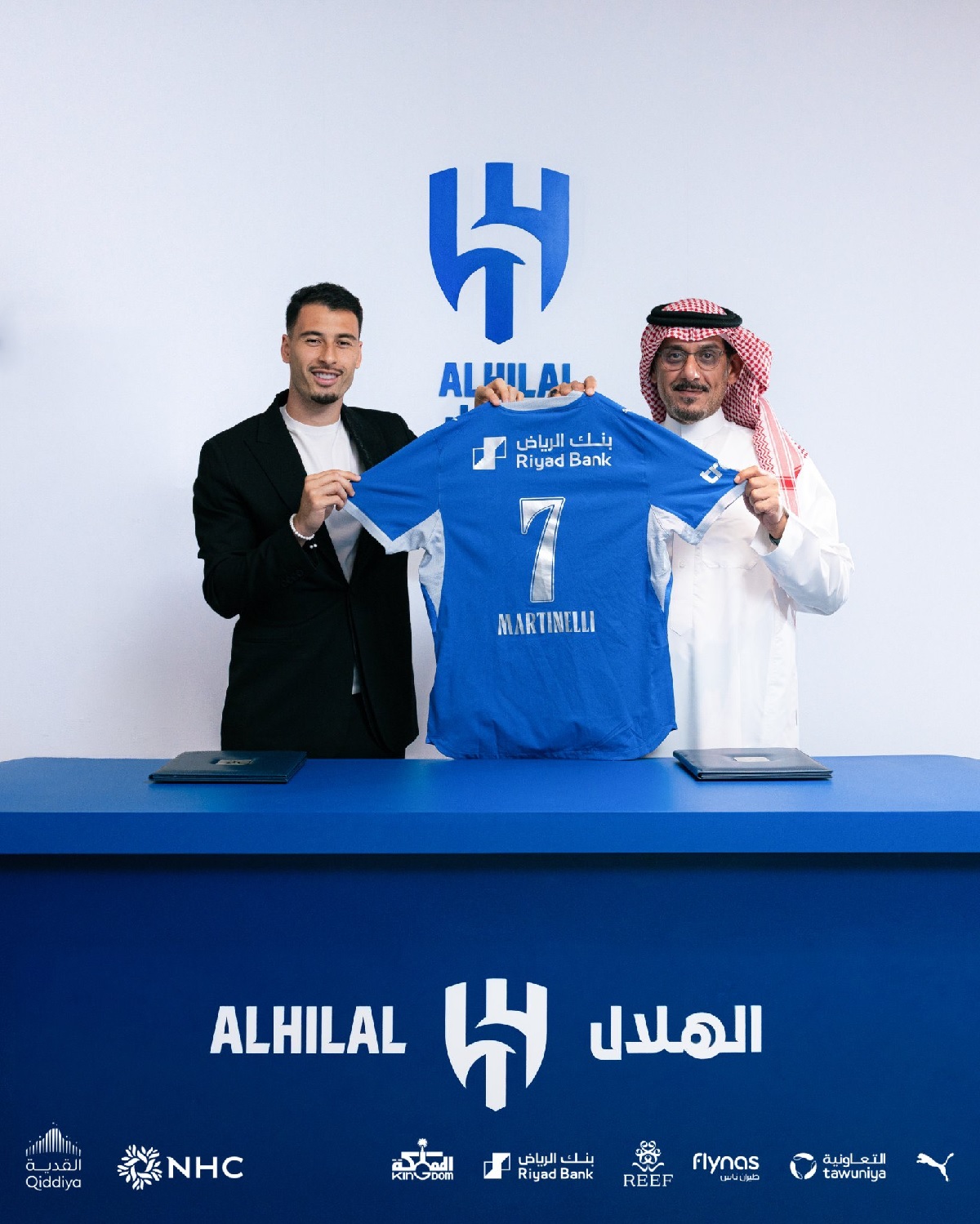 مارتينيلي هلاليا لـ4 أعوام.. فيديو