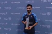 مندش يتوج بجائزة أفضل لاعب بمواجهة الهلال والأهلي