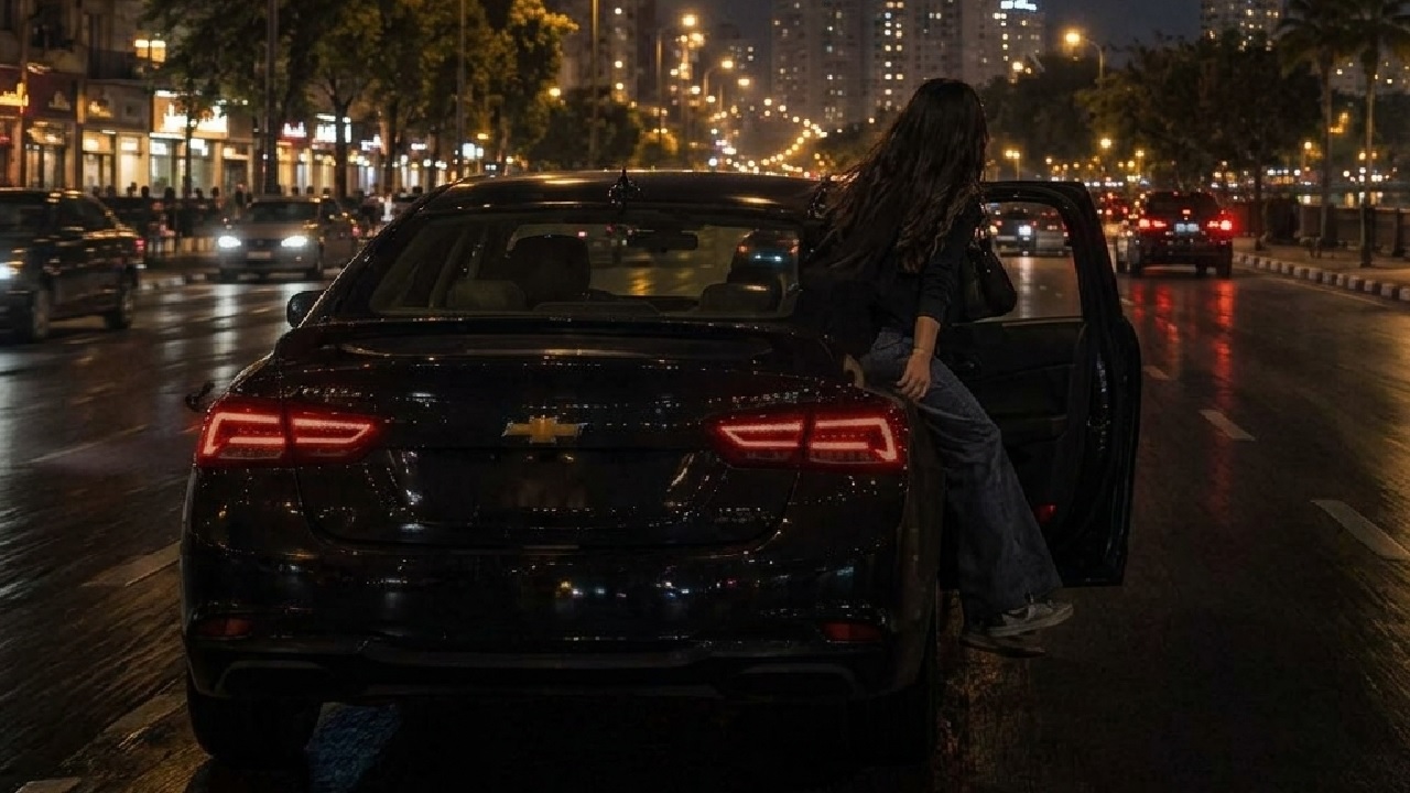 طالبة تقفز من سيارة صديقها هرباً من التحرش في مصر