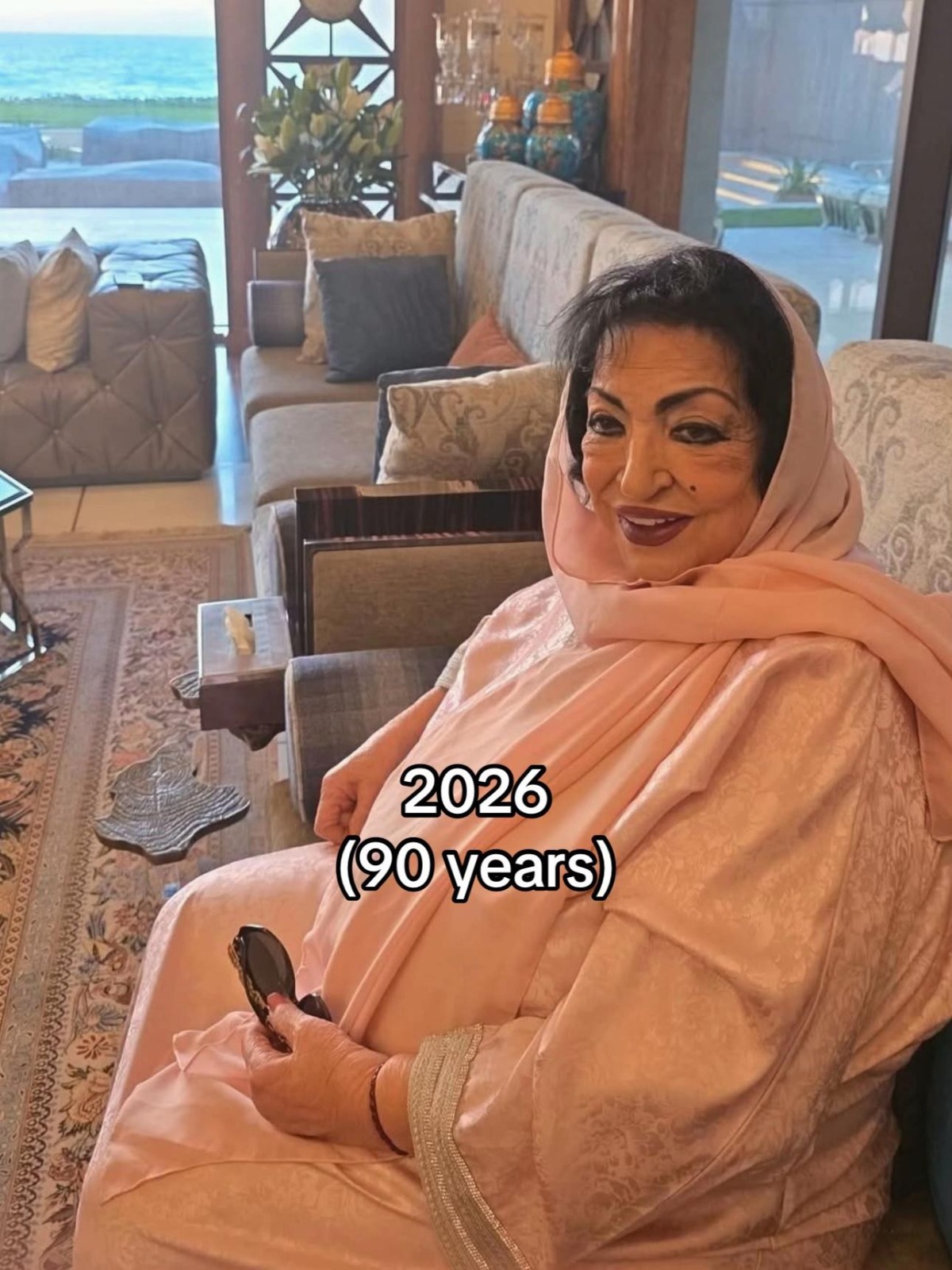 سميرة توفيق في أحدث ظهور لها بعمر 90 عاما