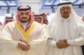 نائب أمير الرياض يؤدي صلاة الميت على نايف الدويش..صور