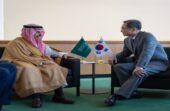 وزير الخارجية يلتقي نظيره الكوري
