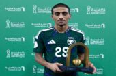 همام الهمامي يحصد جائزة رجل مباراة الأخضر والكويت