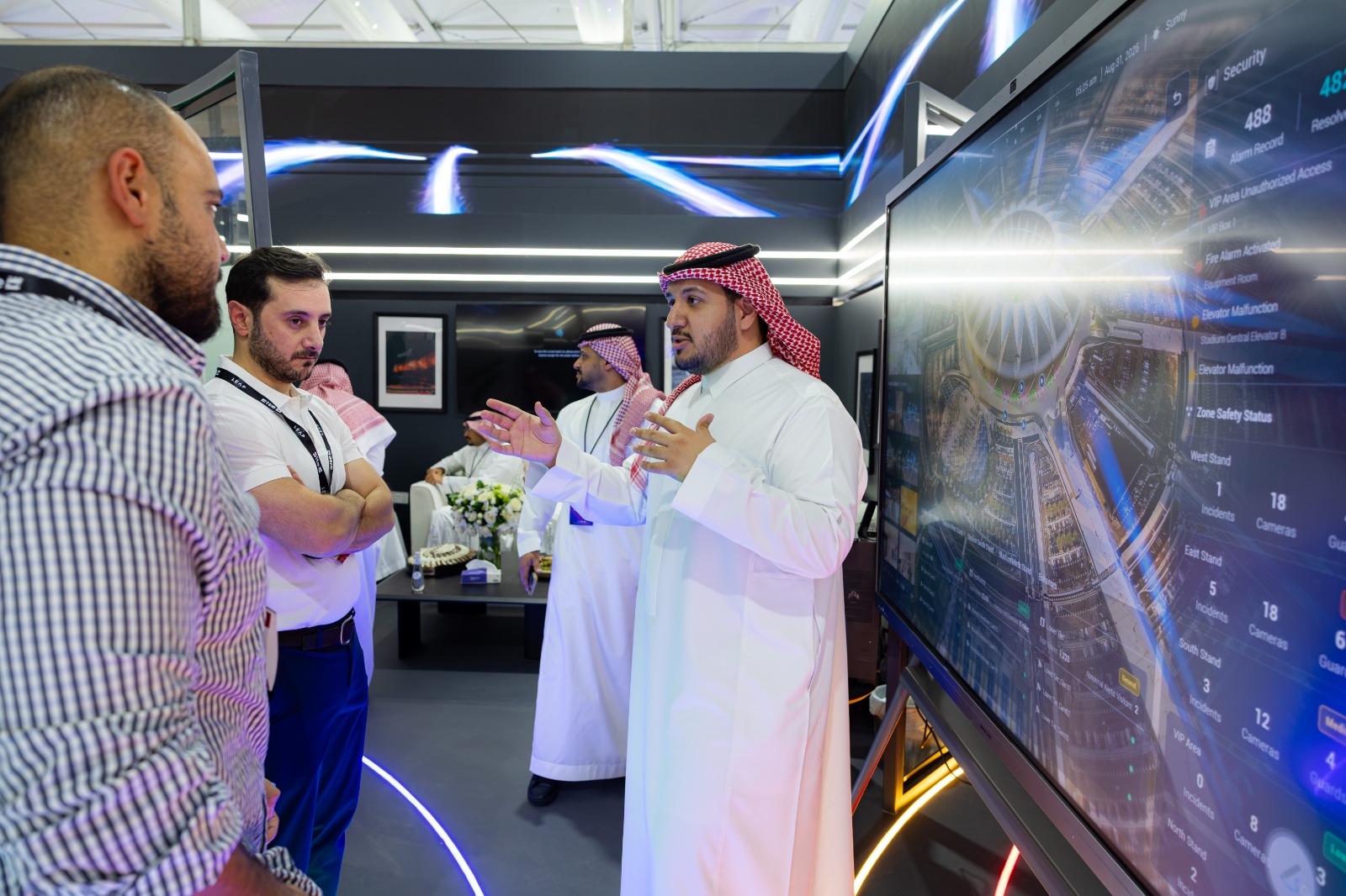وزارة الرياضة تختتم مشاركتها في LEAP 2026..صور