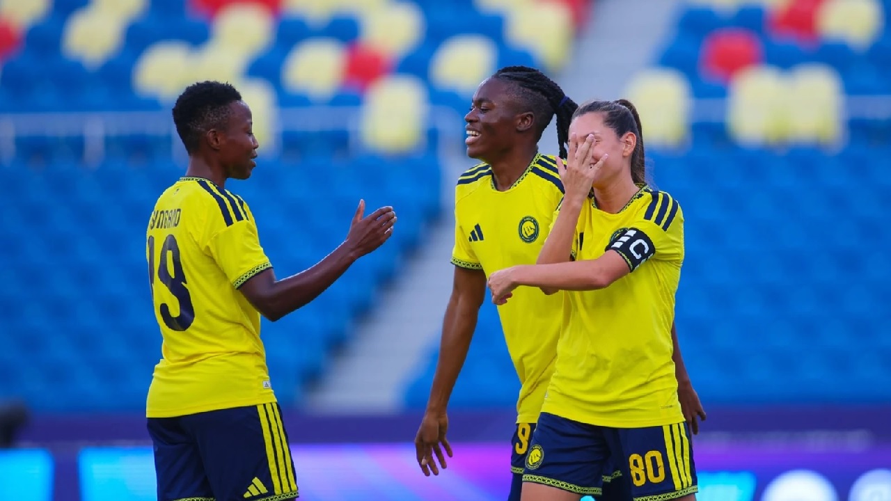 سيدات النصر يحصدن كأس السوبر برباعية أمام الهلال