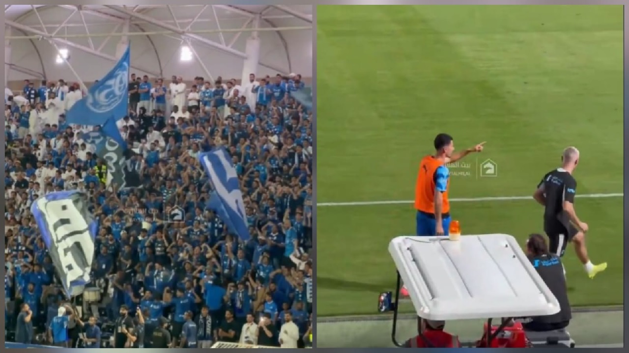 جماهير الهلال تطلق أهزوجة لمارتينيلي مع ظهوره الأول .. فيديو