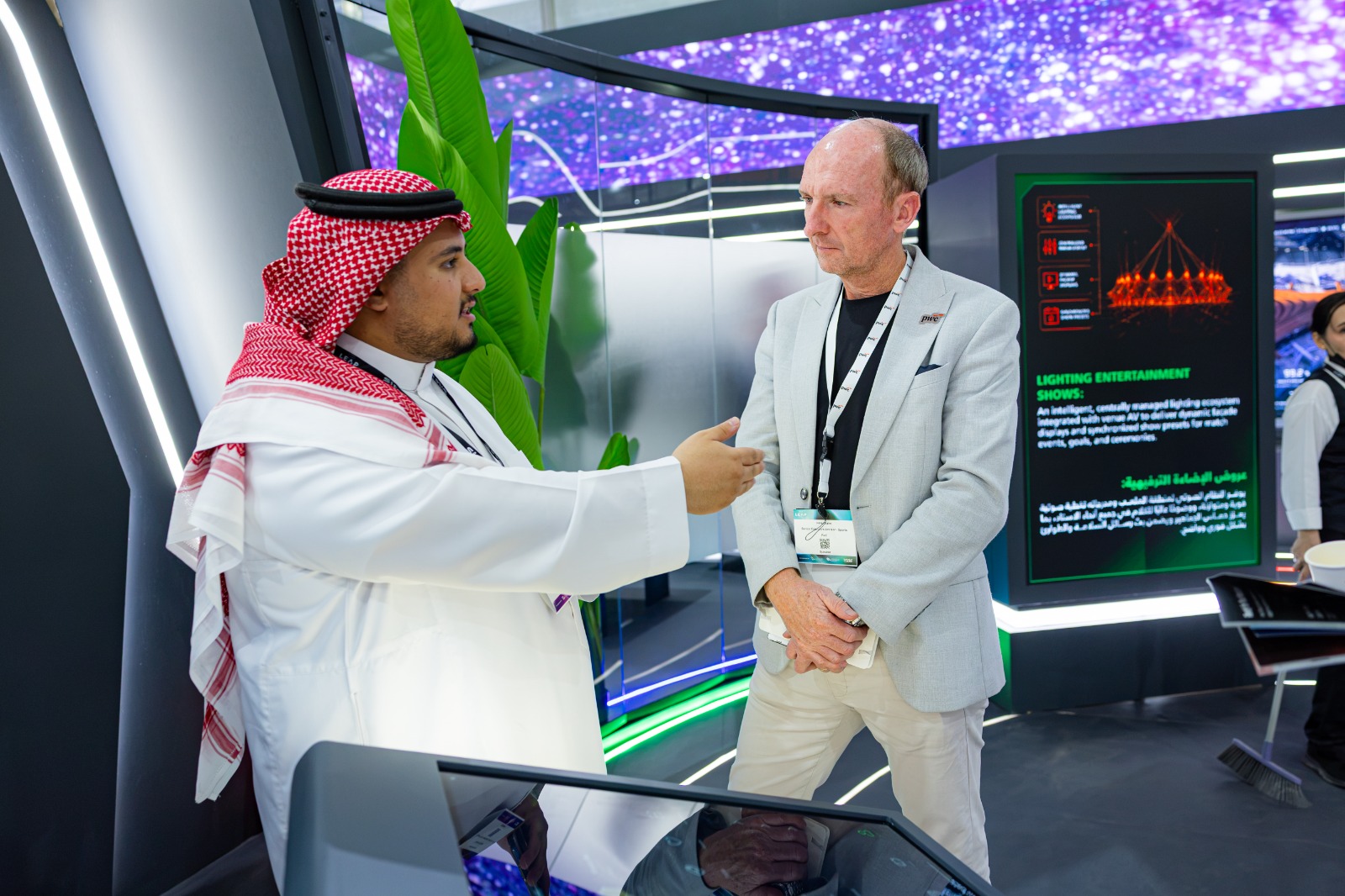 وزارة الرياضة تختتم مشاركتها في LEAP 2026..صور