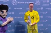 مارسين بولكا يحصد جائزة أفضل لاعب أمام الهلال .. فيديو