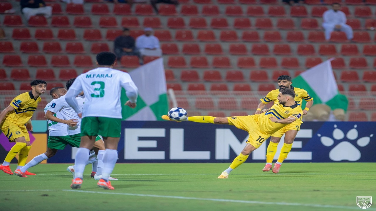التعاون يتعادل مع النهضة العماني في دوري أبطال آسيا 2