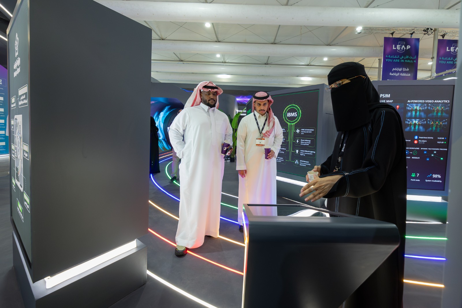 وزارة الرياضة تختتم مشاركتها في LEAP 2026..صور