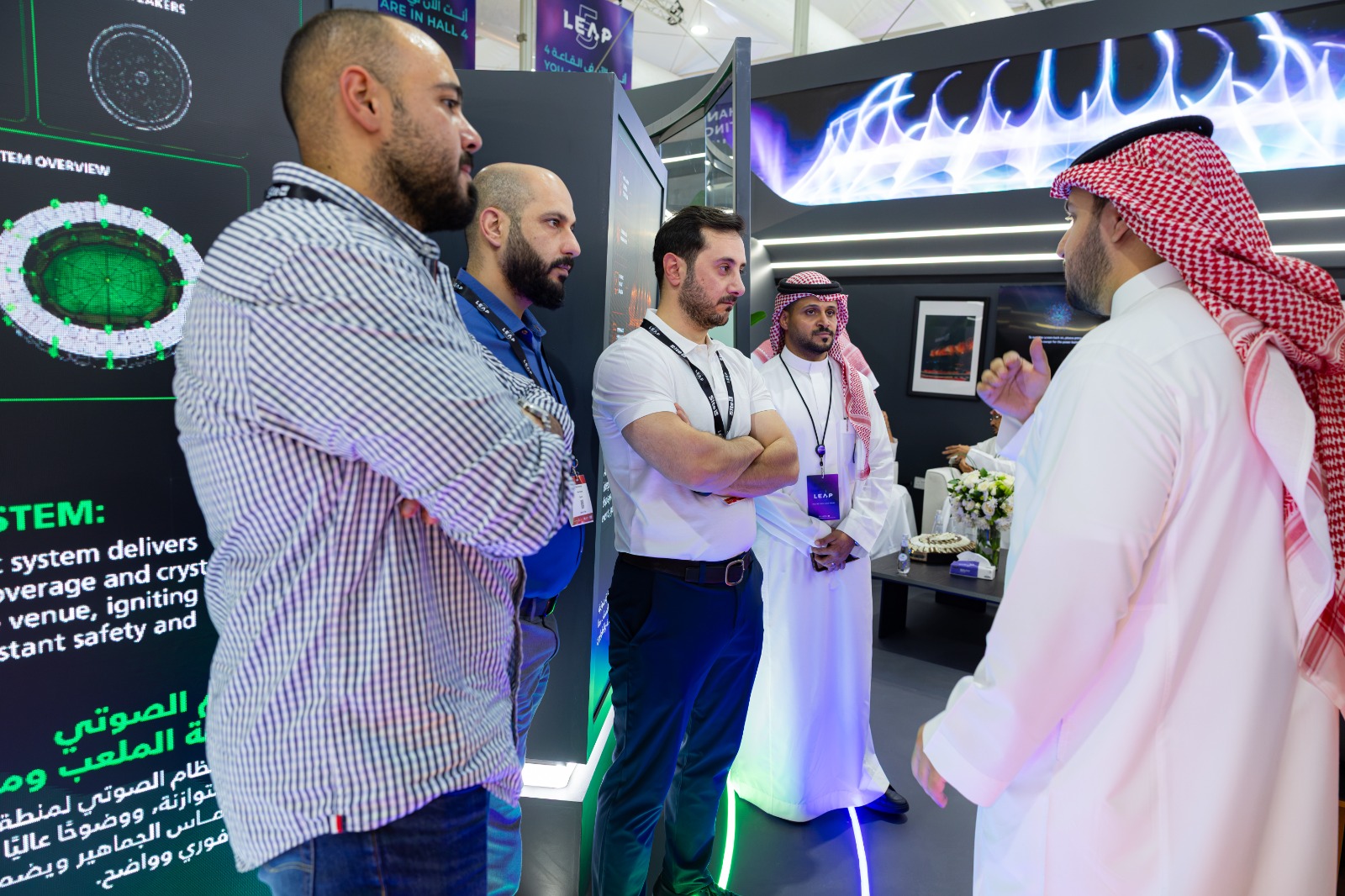 وزارة الرياضة تختتم مشاركتها في LEAP 2026..صور