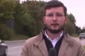 لحظة اصطدام سيارة بفتاة أثناء بث مباشر لمذيع بقناة في بولندا.. فيديو