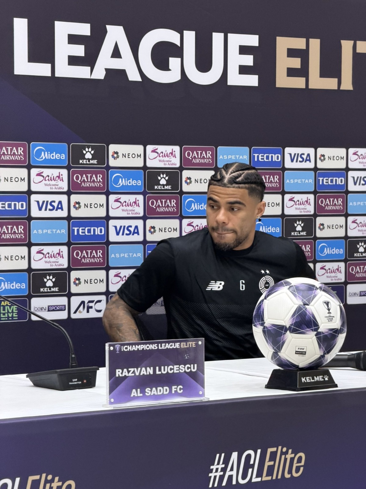 أوتافيو لاعب السد القطري: مواجهة الهلال الأهم وواثقون من الانتصار