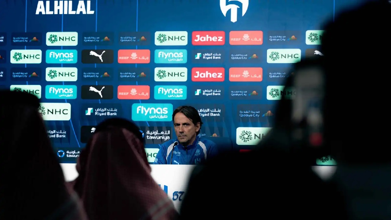 إنزاغي يكشف موقف سالم الدوسري من مواجهة الاتحاد