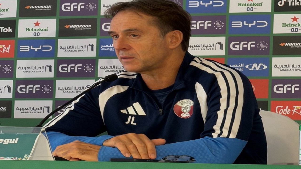 مدرب منتخب قطر: سنواجه أقوى خصم غدًا لكننا مستعدون له