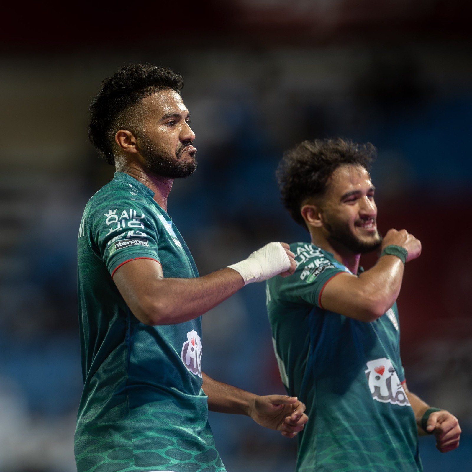 الغنام يقود الاتفاق للفوز على الخلود بثلاثية ..فيديو