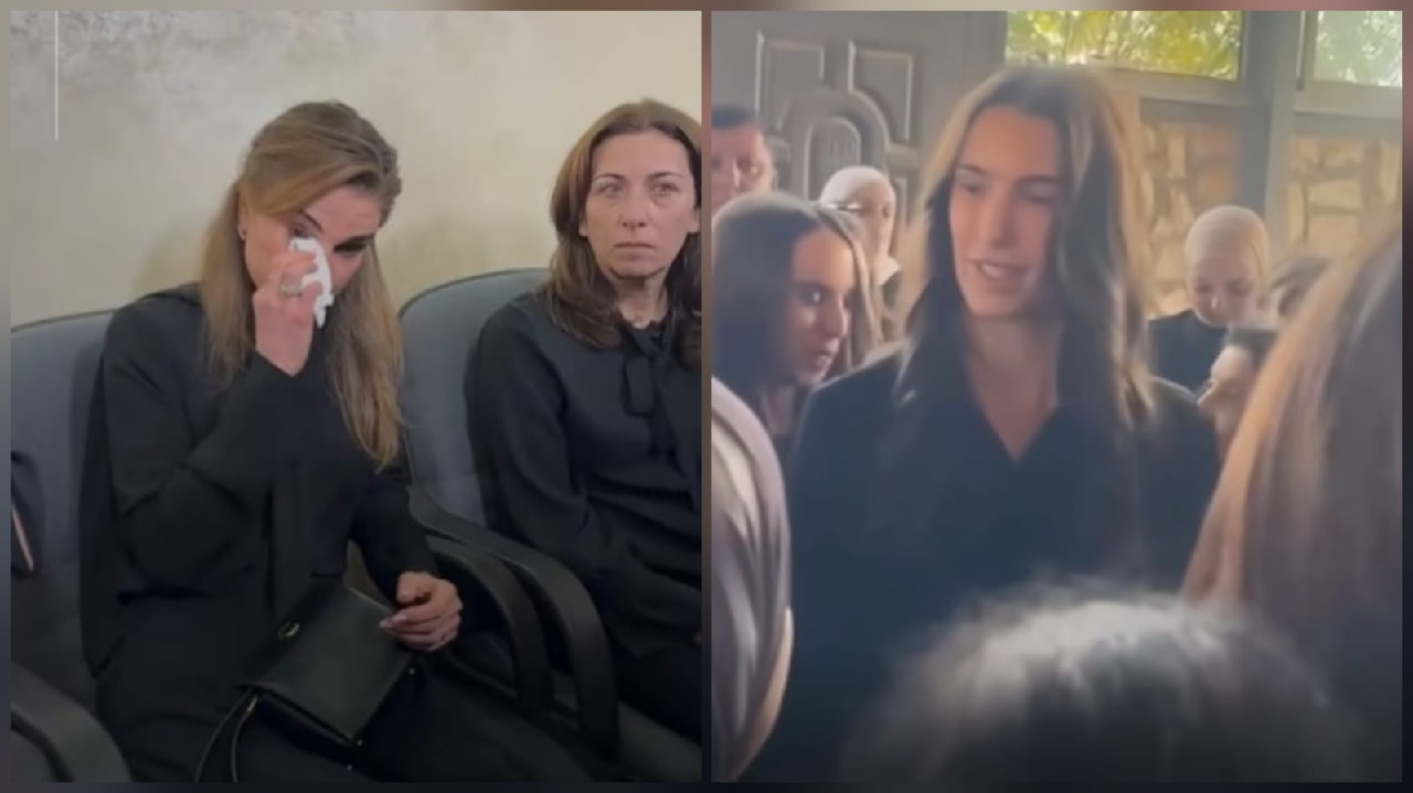 الملكة رانيا والأميرة رجوة يقدمن العزاء لذوي شهداء فاجعة الكرك ..فيديو
