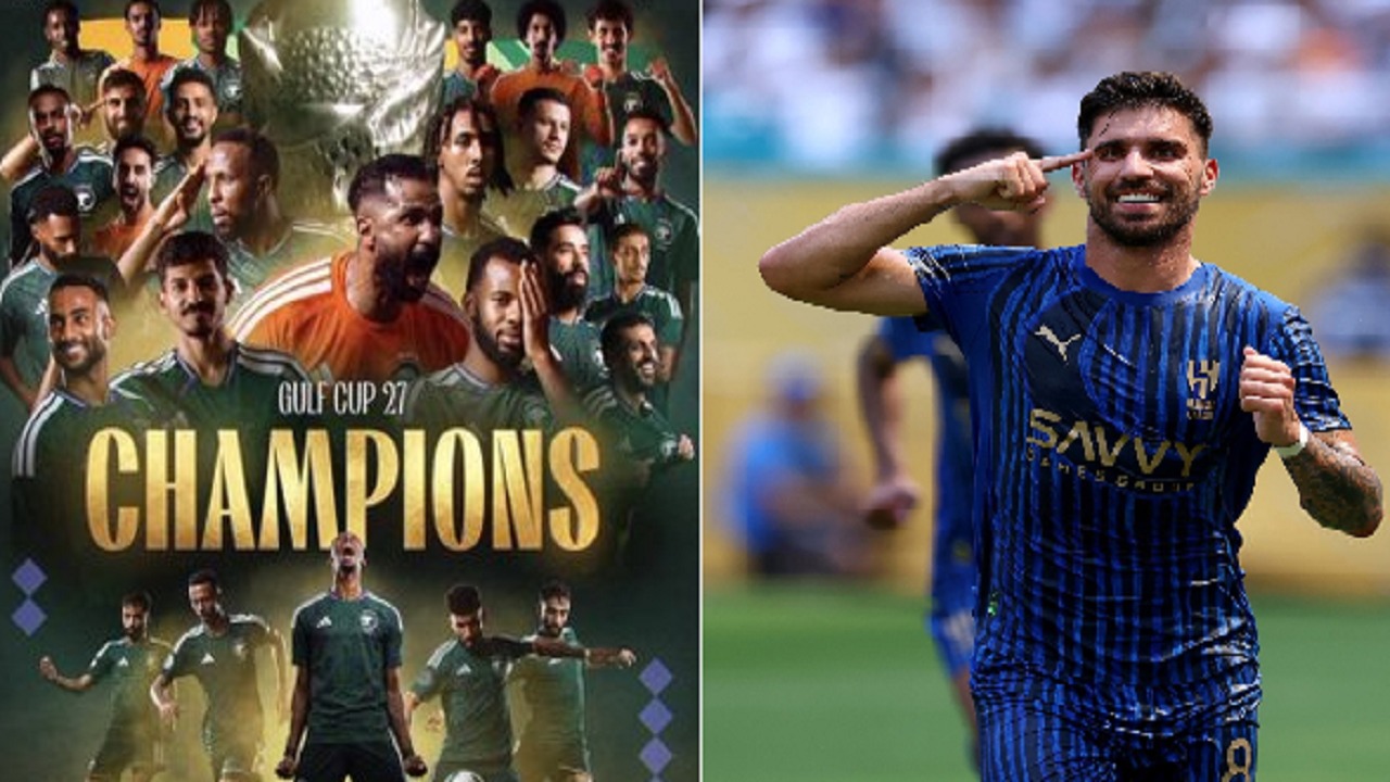روبن نيفيز يهنئ السعوديين بالفوز بكأس الخليج