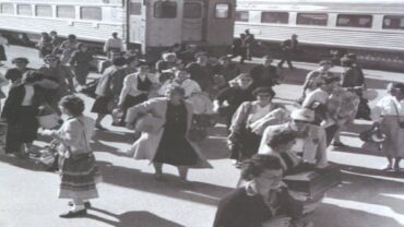 صورة تاريخية نادرة لمحطة قطار الأحساء في خمسينيات القرن الماضي