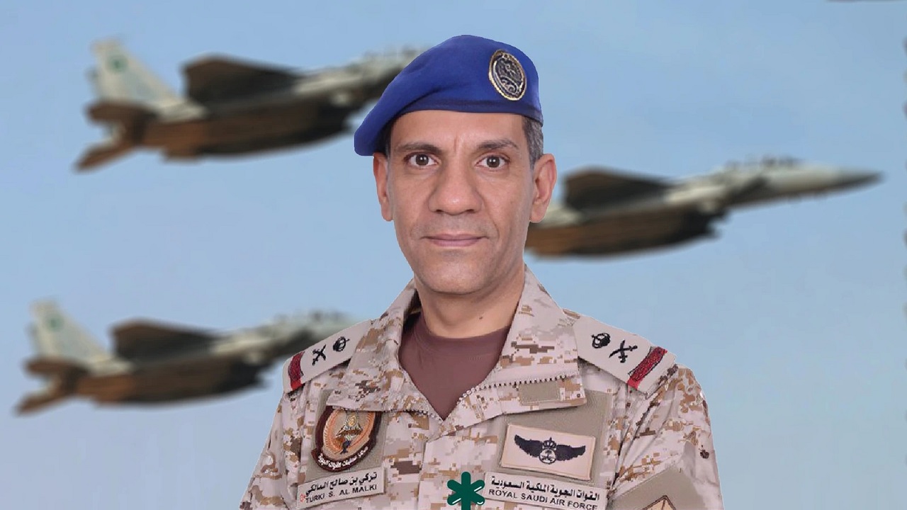 متحدث تحالف دعم الشرعية باليمن يعقد مؤتمرًا صحفيا بشأن الاعتداءات على مطار الرياض