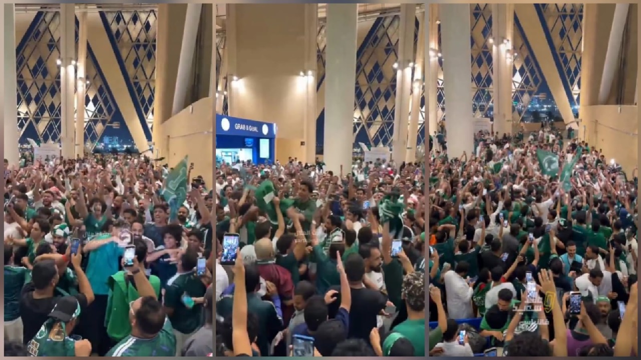 جماهير الأخضر تشعل أجواء النهائي : بالروح بالروح الكأس ما يروح .. فيديو