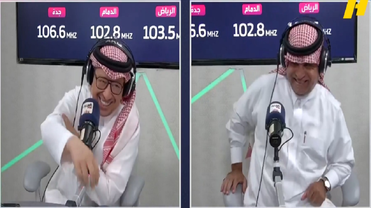 الصرامي في فاصل كوميدي على الهواء : مشكلة حمد الدبيخي أنه يشحن بـ20 ريال..فيديو