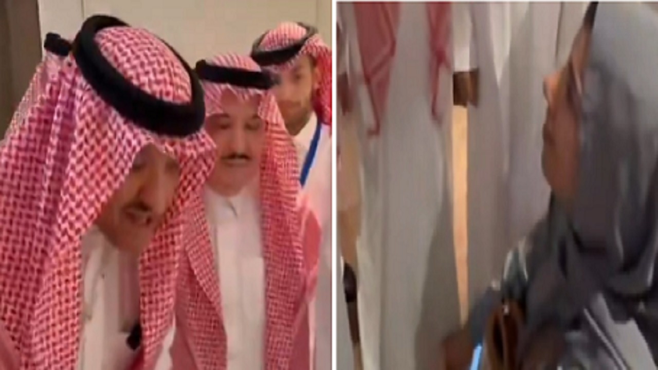 “على خشمي أنا أمثل الدولة”.. استجابة إنسانية نبيلة من الأمير سلطان بن سلمان لمواطنة نادت بـ “أبوي”.. فيديو