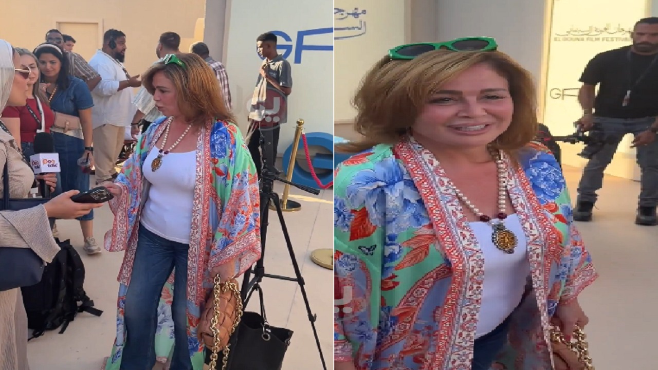 إلهام شاهين تنفعل على الصحفيين في مهرجان الجونة.. فيديو