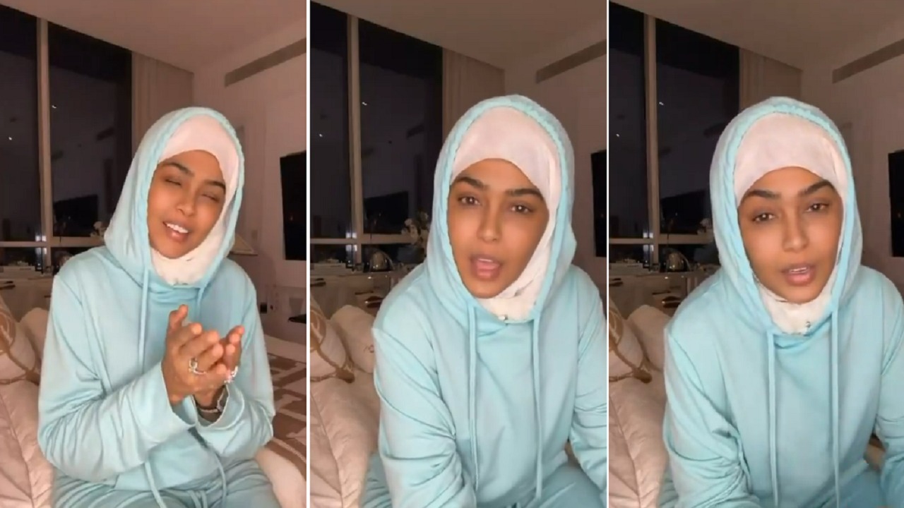 الفنانة وعد: أكرمني الله بحفظ نصف القرآن والحمدلله باقي بس الختمة.. فيديو