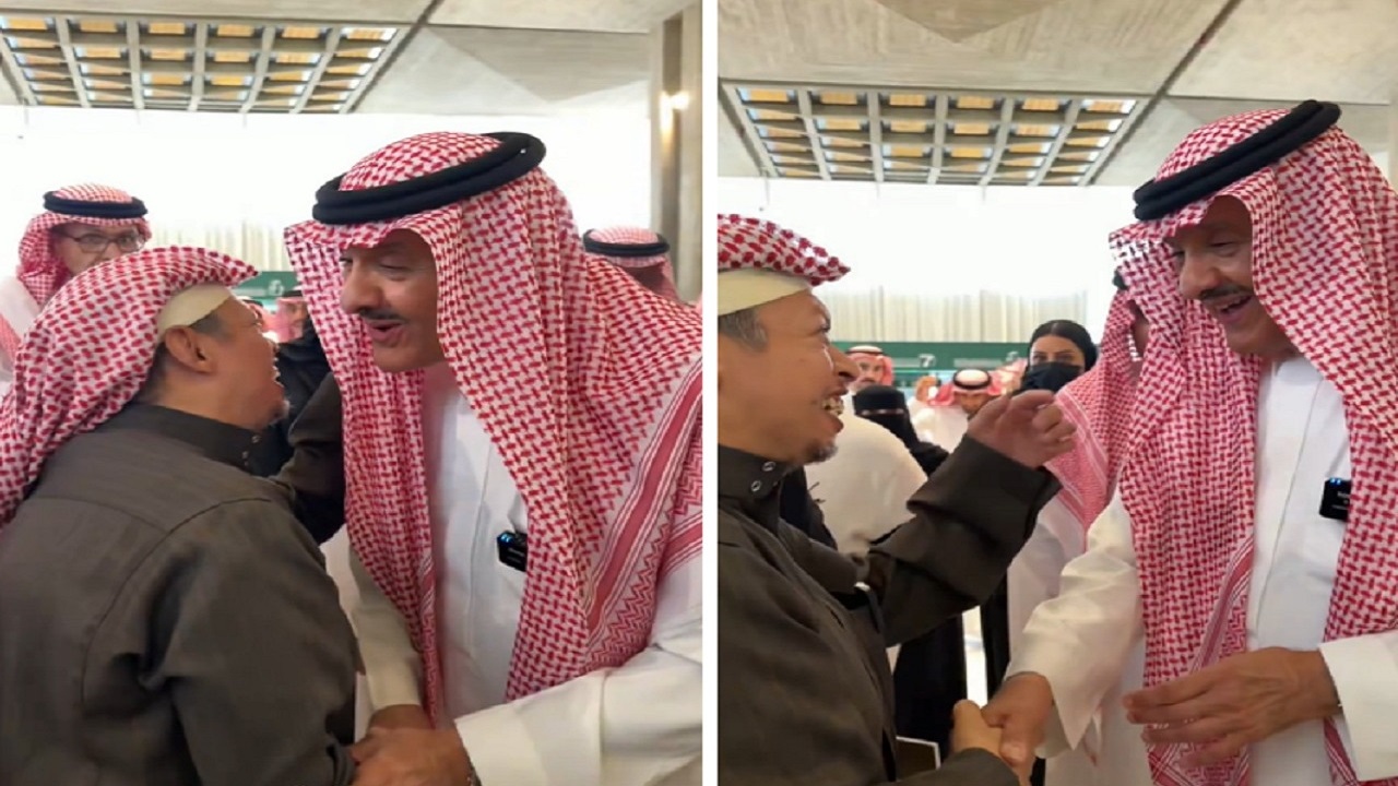موقف عفوي جميل.. الأمير سلطان بن سلمان يُفاجئ مواطناً بتحمل تكاليف زواجه.. فيديو